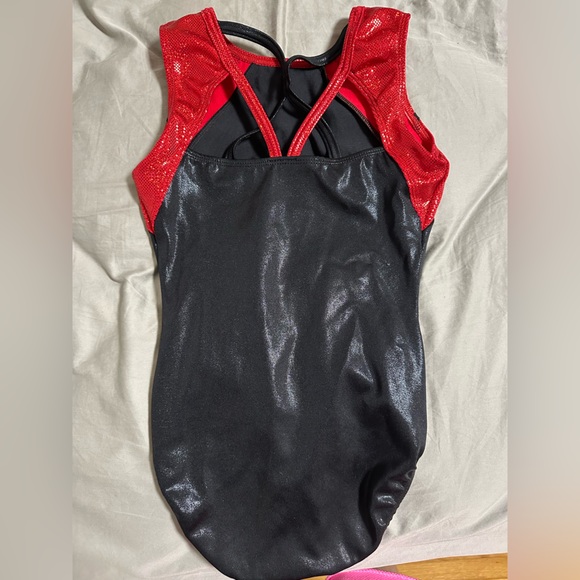 Red and Black GK leotard- worn once! - Picture 3 of 3